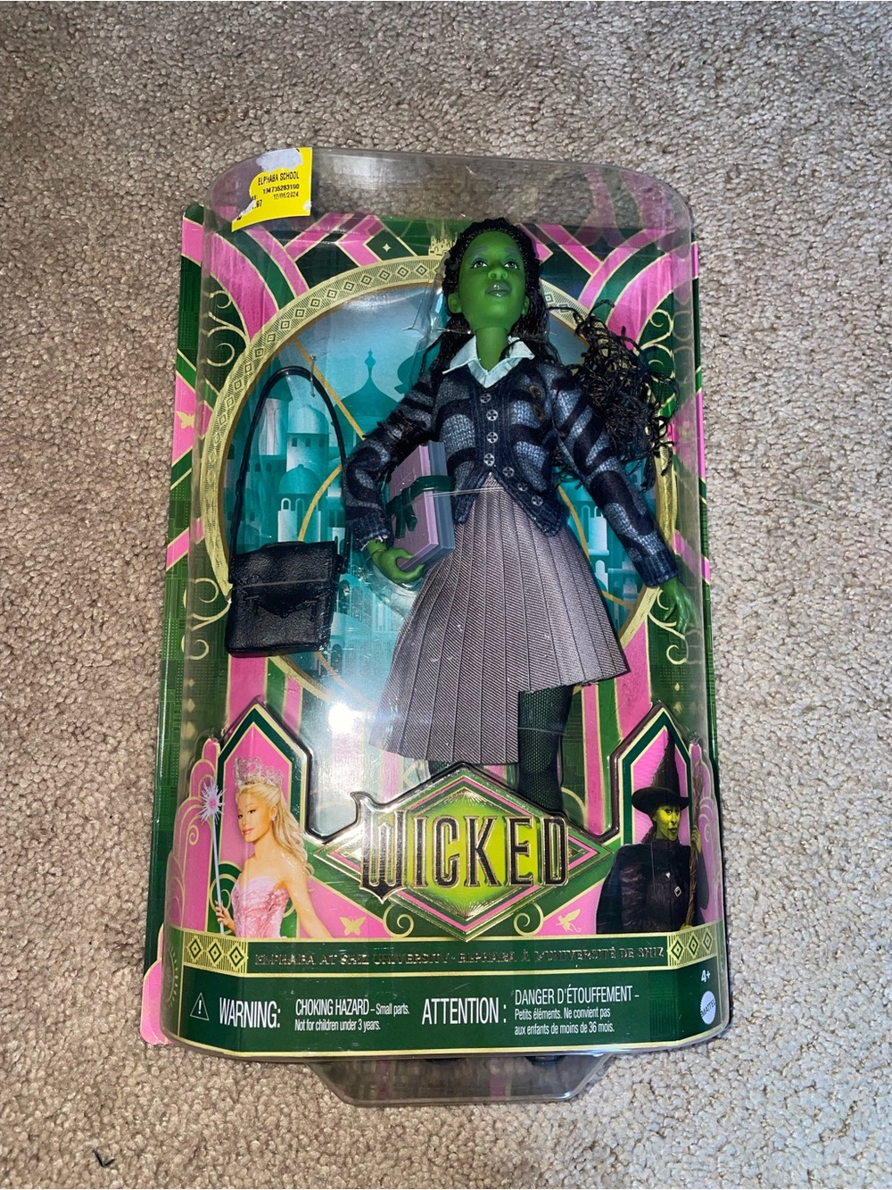 Wicked Elphaba at Shiz University Mattel